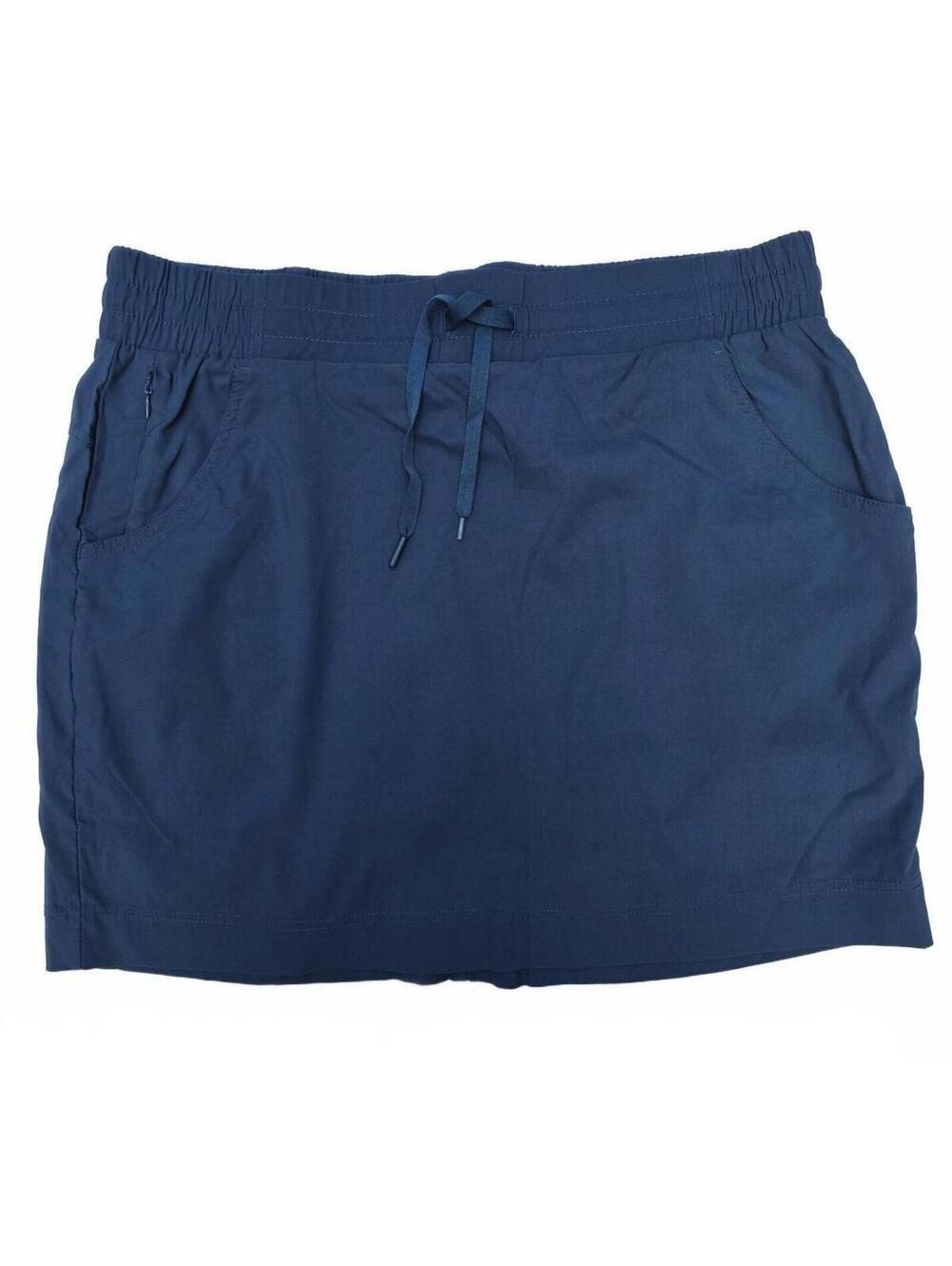 Pacific Trail Women's Active Skort With Drawstring Waist And Pockets Size Lg